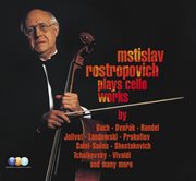Mstislav rostropovich plays cello works cover image