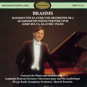 Brahms: piano concerto no. 2 & academic festival overture cover image