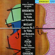 Hindemith: violin concerto & mozart: violin concerto no. 3 (transferred from the original everest re cover image