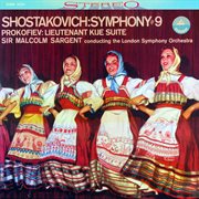 Shostakovich: symphony no. 9 & lieutenant kiǰ suite (transferred from the original everest records cover image