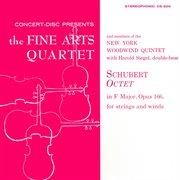 Schubert: octet in f major, op. 166 (remastered from the original concert-disc master tapes) cover image
