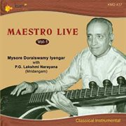 Maesteo Live Veenai Doraiswamy Iyengar Vol. 1 cover image