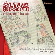 Sylvano bussotti: il catalogo e questo cover image
