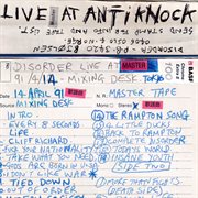 Live At Antiknock, Tokyo 1991 (Live) cover image