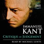 Critique of Judgement cover image