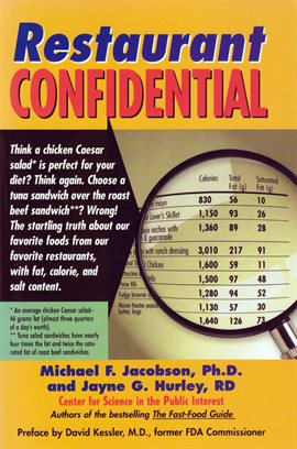 Cover image for Restaurant Confidential