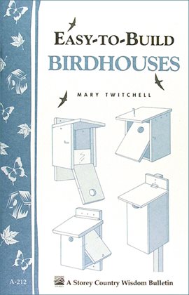 Cover image for Easy-to-Build Birdhouses