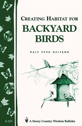 Umschlagbild für Creating Habitat for Backyard Birds