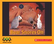 Bear snores on cover image