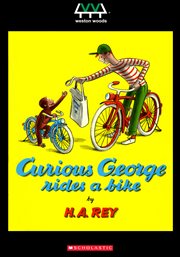Curious George rides a bike cover image