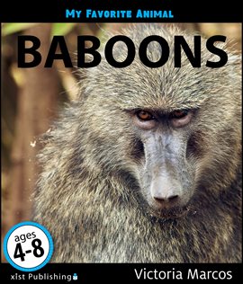 Cover image for My Favorite Animal: Baboons