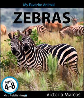 Cover image for My Favorite Animal: Zebras