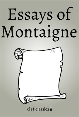 Cover image for Essays of Montaigne