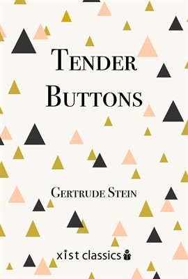 Cover image for Tender Buttons