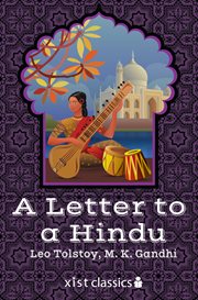 A letter to a Hindu: the subjection of India - its cause and cure cover image