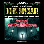 Tempel der Unsichtbaren : John Sinclair (German) cover image