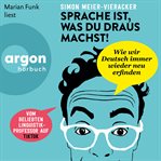 Sprache ist, was du draus machst! cover image